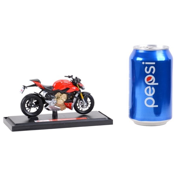 Ducati Super Naked V4 S Static Die Cast ajoneuvot keräily harrastukset moottoripyörä malli lelut
