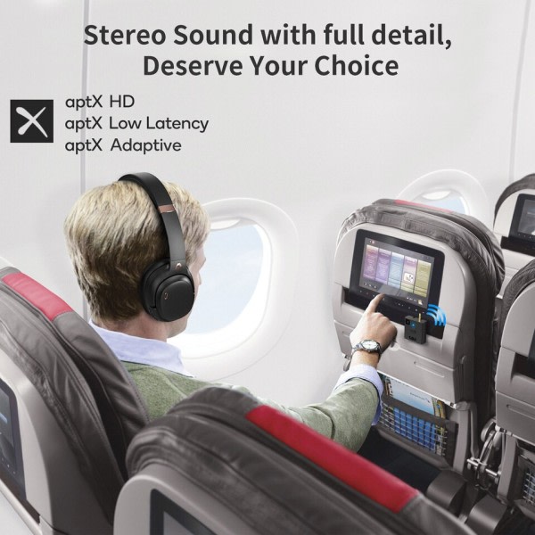 Bluetooth lähetin ääni latauksella kotelo aux Bluetooth sovitin autoon PC lentokone