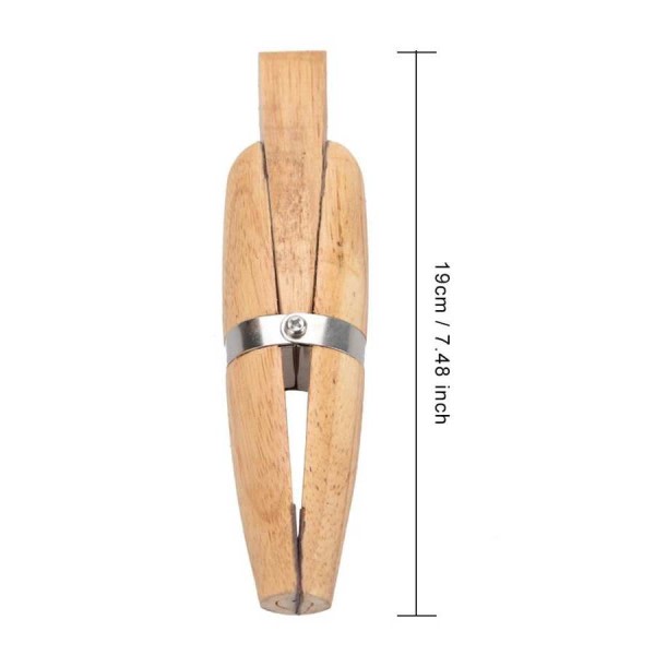 Træ ring klemme smykke holder smykker fremstilling hånd værktøj