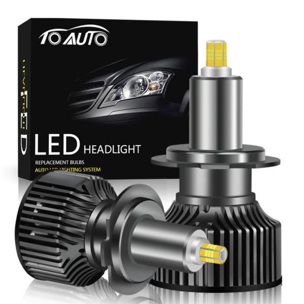 Led Auto Ajovalo polttimot 9005/HB3 60000LM Valot  Turbo Bi Led