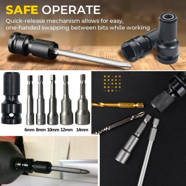 Socket Omvandlare Adapter  Socket skiftnyckel