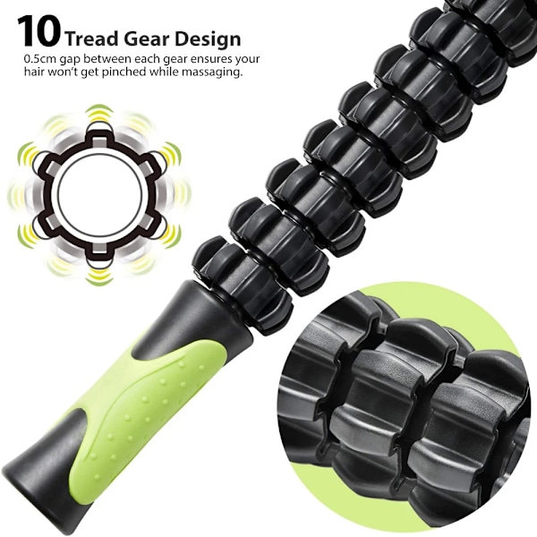 Idrottare,Body Massager Ömhet, Kramp Smärta&Tightness Lättnad Hjälp Ben & Rygg Återhämtning Verktyg