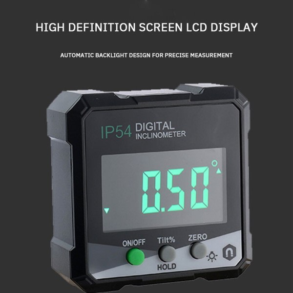 Digital Display Inklination Box Precision Measurement Inclinometer Angle Meter