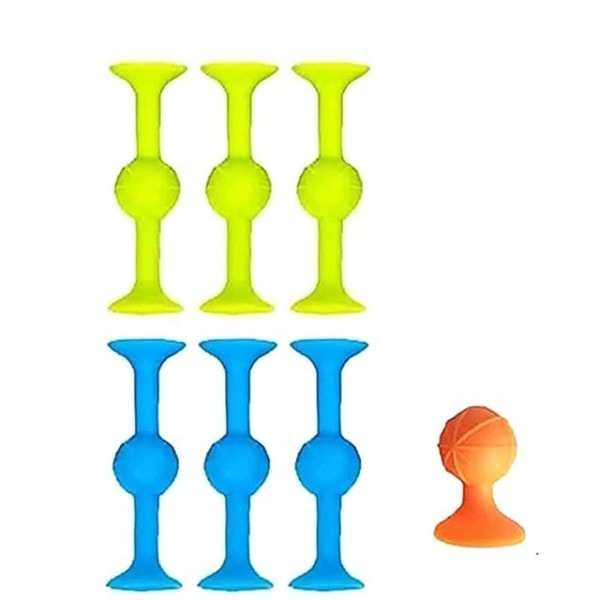 Silikon Dart Spel Set Sticky Suction Baseball Utomhus Party Konkurrenskraftigt Interaktivt Spel
