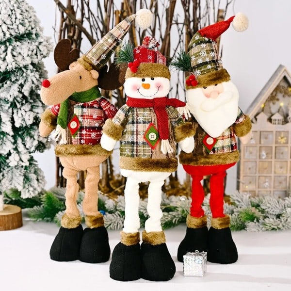 Jul dukke pynt god jul pynt til hjemmet bord dekor