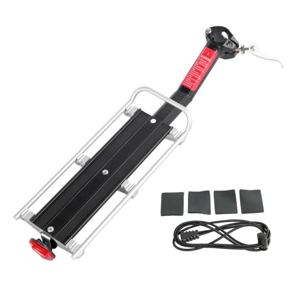 Cykel bagage holder last bag stativ hylde cykeltaske stativ holder