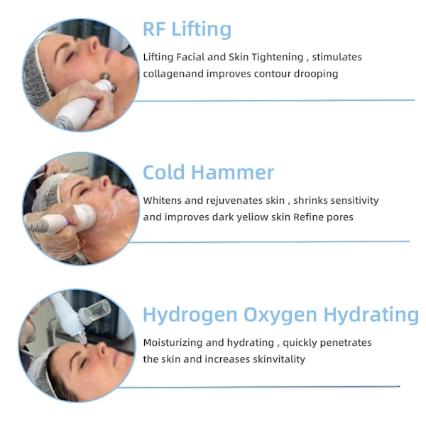 7 i 1 vatten syre liten bubbla maskin proffs hydra vatten