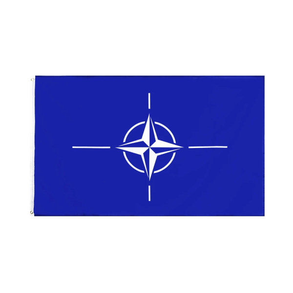 90x150CM Nord Atlanten Fördrag  NATO Flagga för dekoration