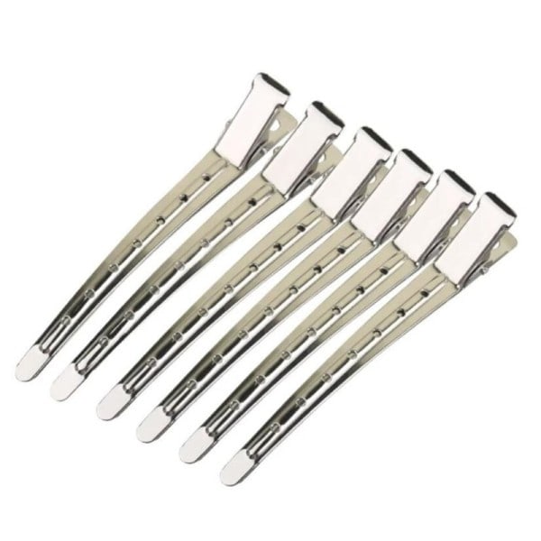 5 stk hår pleje clips rustfrit stål frisør snit clips klemmer