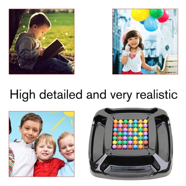 Børn's Rainbow BallToys Elimination Matching Game Board Pædagogisk legetøj