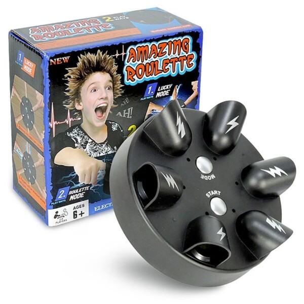 Intressant elektrisk chock finger spel maskin barn elektrisk chockerande roulett lögndetektor