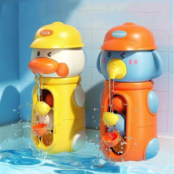 Baby dusch badkar leksaker barn vatten lek spinnare med sug kopp