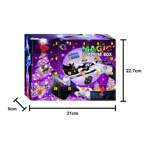 Jul advent kalender leksaker kul barn present box sensoriska lekset vuxen stress och ångest lindring leksaker