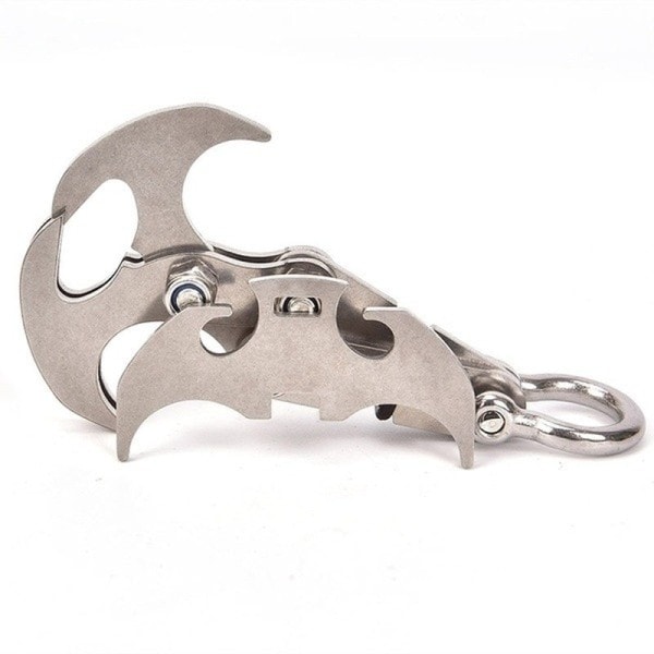 Folding Gravity Grab Hook outdoor Rock Claw Rescue Claw Survival Vuorikiipeily koukku työkalu