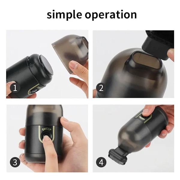Trådløs Air Duster Bærbar Skrivebord Støvsuger Håndholdt Støv Opsamler Oppladbar For PC Bærbar Bil Clean tastatur
