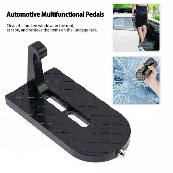 Auto jalka poljin alumiini ovi poljin universaali mini apu poljin ylä katto poljin poljin poljin auto varusteet