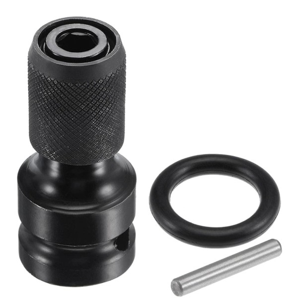 1/2 tum Square Drive till 1/4 tum Hex Socket Adapter Converter Chuck Adapter