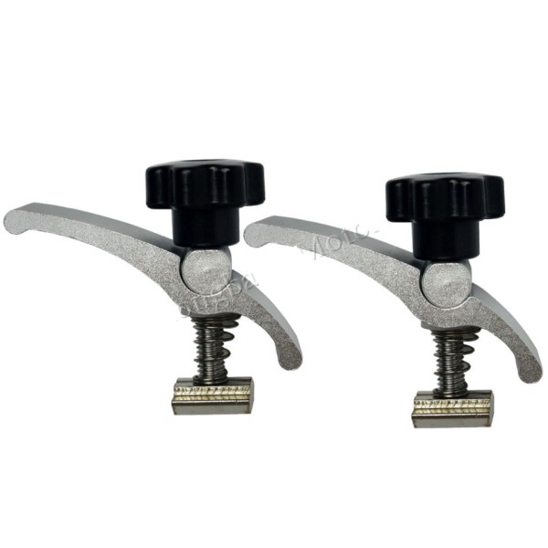 2 STK Aluminium Legering T-Track Hold-Down Clamps Kit