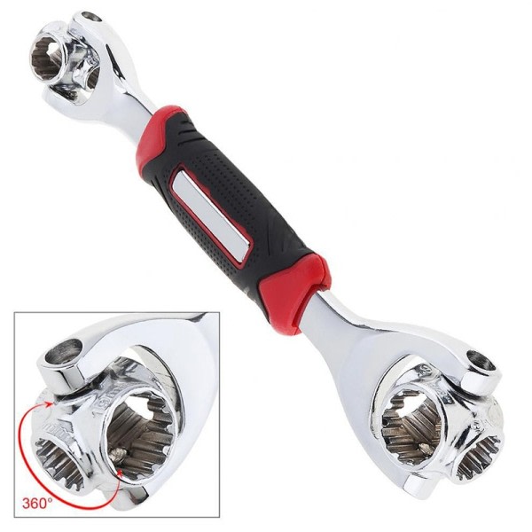 Tiger nøkkel Hånd Verktøy Socket Fungerer Med Spline Bolts Torx 360 Degree 6-Points Universal Møbler Bil Reparation Spanner