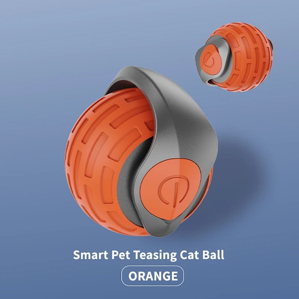 Interactive Cat Toys Ball Auto Elektrisk Rullande Ball Leksaker