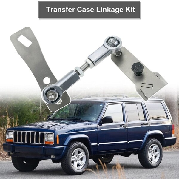 Transfer Case Linkage Kit Sopii Jeep Cherokee XJ Comanche MJ 1986-2001 helppo asennus