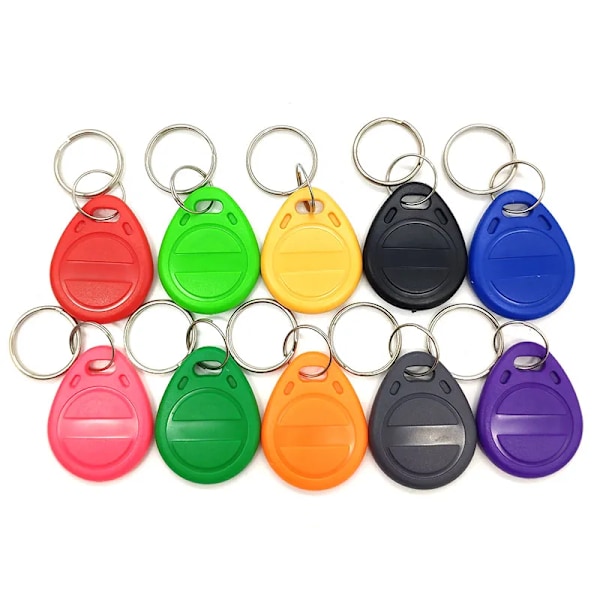 100 bitar Rewritable Writable Rewrite Duplicera RFID Tag