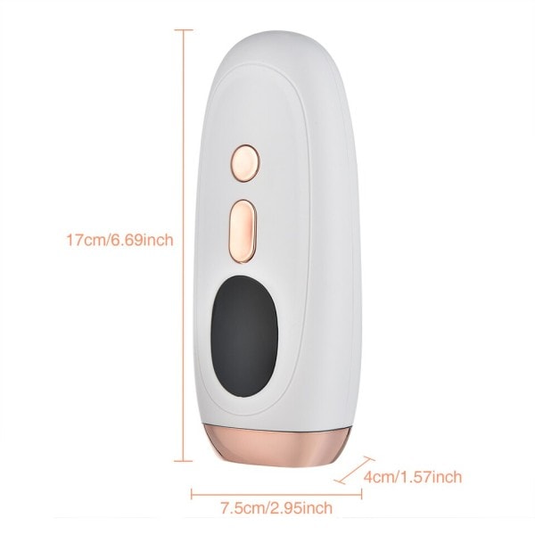 Laser Hårfjerning Instrument Smertefri Permanent Elektrisk Epilator