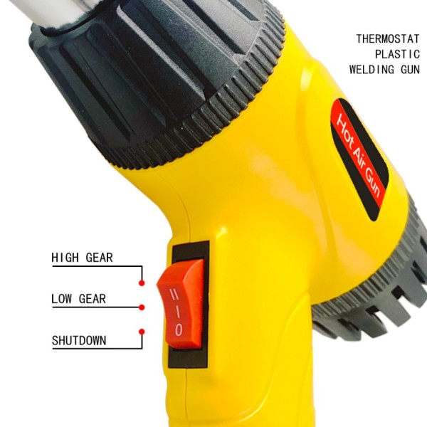 750W varmluft pistol varme pistol Justerbar temperatur svejsepistol