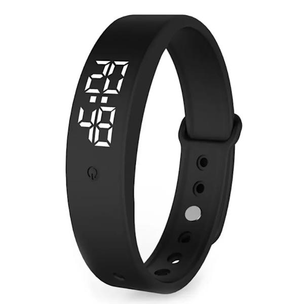 LED Digitalt Smart Armband med Kroppstemperatur Mätare