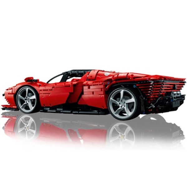 Technical Ferraried Daytona SP3 Supercar FIT 42143 Modell Building Block Leksaker