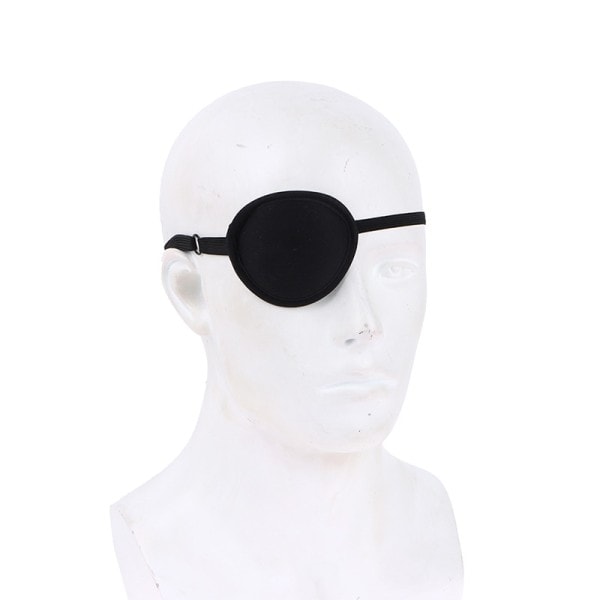 Sort Pirat Eye Patch Enkelt Eye Patch Eyepatch One Eye