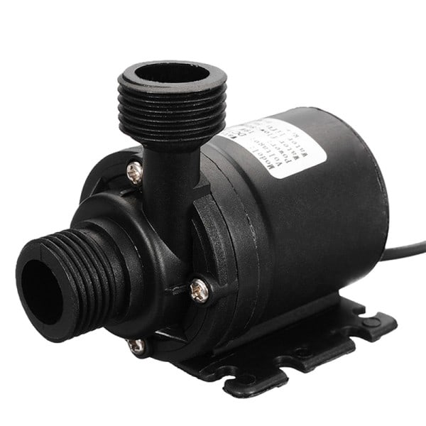 DC 12V 5,5M 800L/H Portabel Mini Borstlös Motor Ultra-tyst Dänkbar Vatten Pump