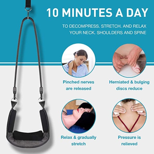 Nakke Traktion Massager Cervicales For at Reducere Nakke Smerte Afslapning