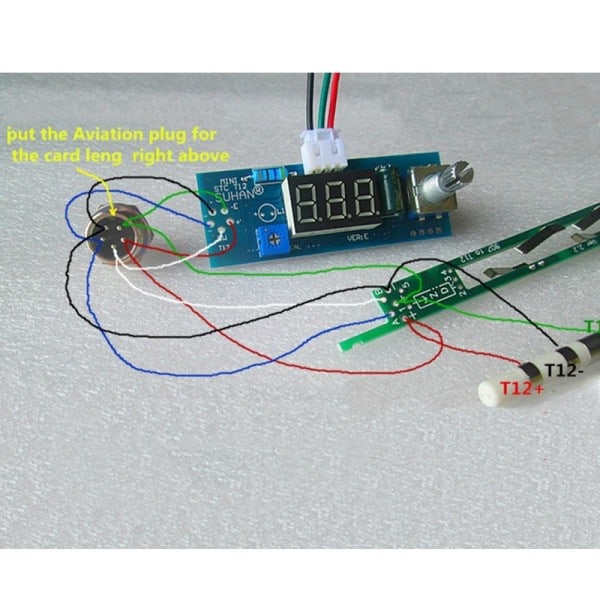 Digital Lötjärn Station Temperatur Kontroller Kits