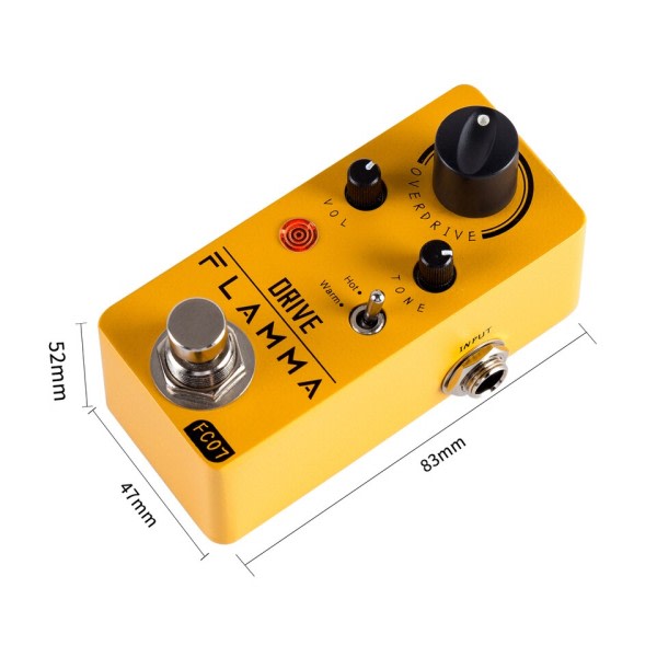 Overdrive Pedal Guitar Elektrisk Guitar Overdrive Effekter Pedal