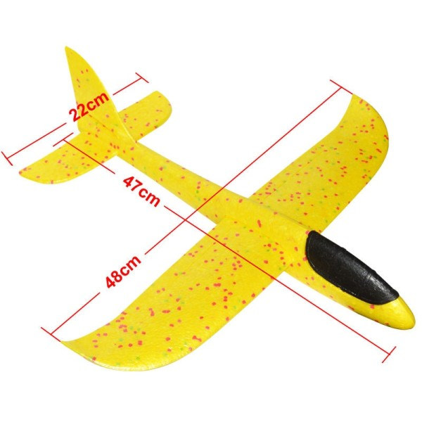 48 cm Big Hand Start Kaste Skum Palne EPP Fly Model Svævefly Fly Fly Model Udendørs Gør det selv Pædagogisk Legetøj