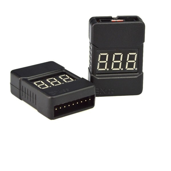 Batteri Voltage Tester Låg Voltage Summer Alarm Batteri Spänning Checker med dubbla högtalare
