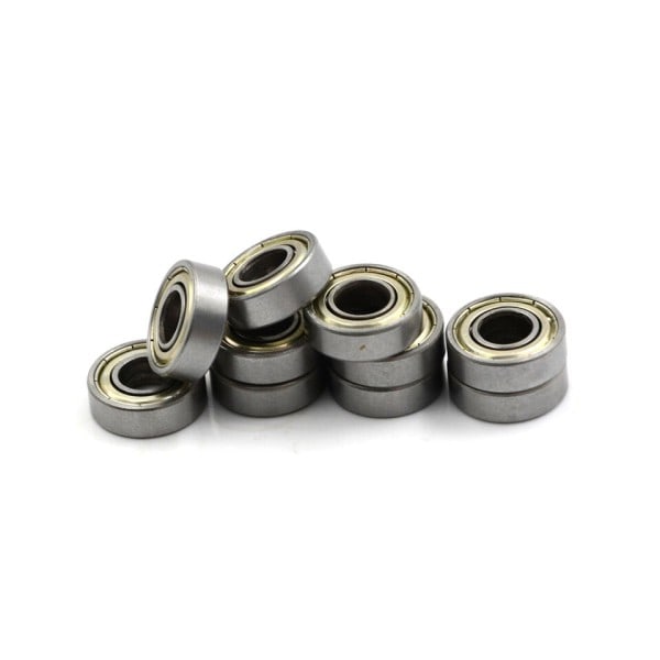 10 stk F698-2RS Carbon Stål Lejer 8x19x6 mm kugle lejer