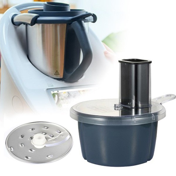 Mat Prosessor Beholder Multifunksjonell Kutter For Vorwerk Thermomix TM6 TM5 Matlaging Masher Skjæring Massering Skive Tilbehør
