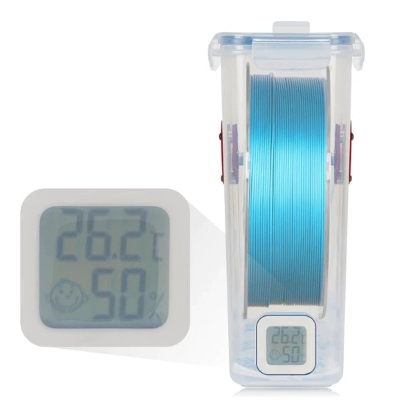 3D Printer Filament Box Kit Filament Dryer Box Filament Oppbevaring Holder for Dry TPU ABS PLA Filament