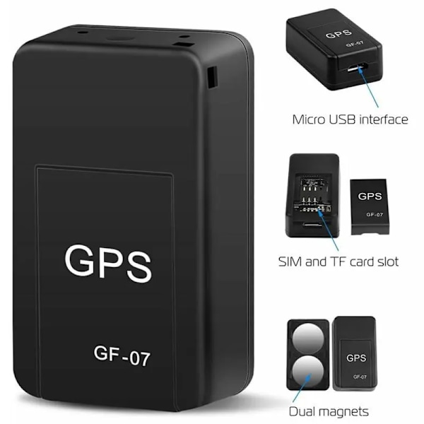 Mini GF 07 GPS Bil Spårare Real Time Spårning Anti Stöld Anti Lost Locator