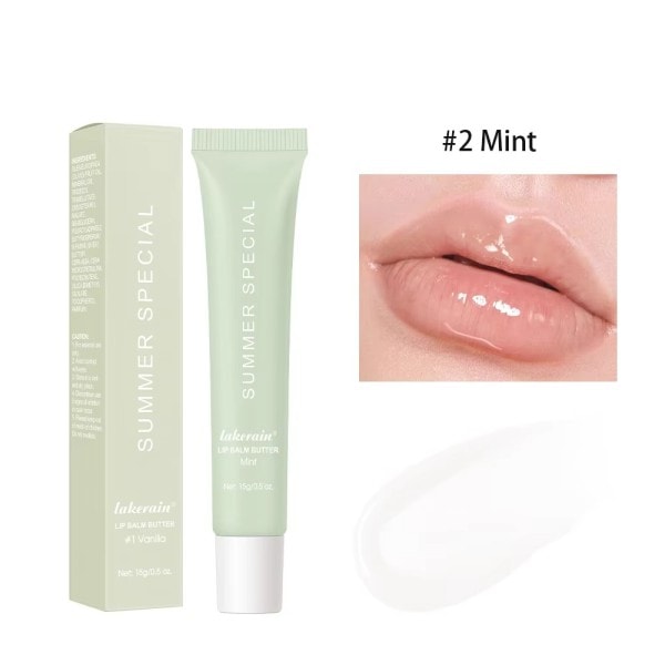 4 bitar  Läpp Balm Djup Fuktgivande Läpp Glaze Utjämnande Läpp Liner