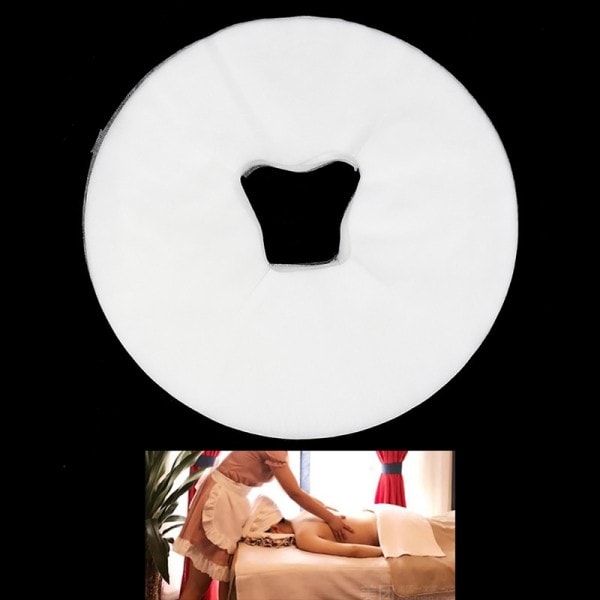 100st Engångs Massage Nackstöd kuddar Ansikte kudde överdrag