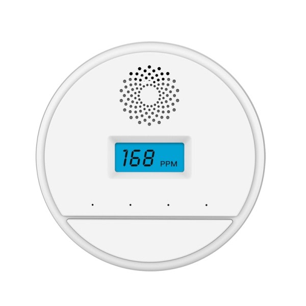 Digital LCD Baggrundsbelysning Carbon monoxid 85dB Alarm Detektor Tester CO Gas Sensor Alarm