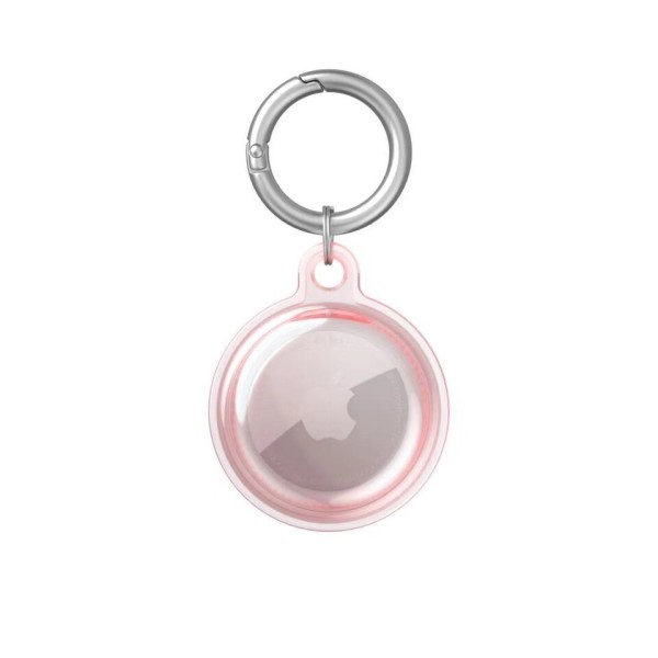 Transparent TPU fodral för Airtag skydd fodral locator silikon skydd