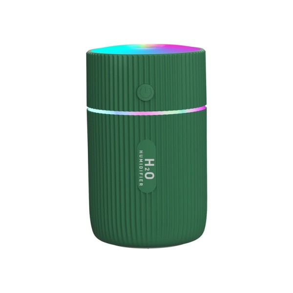 220ML Mini  Luft luftfuktare Bil Interiör Smart Purifier USB Laddning med Färgrik LED