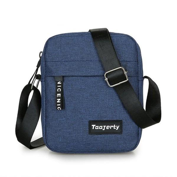 Nylon olkalaukku miesten's kiinteä väri messenger laukku reto muoti eurooppalainen amerikkalainen retro miesten's laukku
