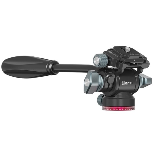 Panorama Stativ Huvud Hydraulisk Fluid Video Dämpning Huvud För Stativ Monopod Kamera Hållare Stativ