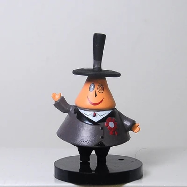 Mareritt Før jul Jack Skellington Pvc Action Figur Samling Modell Boble Hode Dukker Leketøy