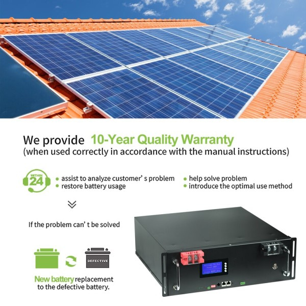 48V 120Ah LifePO4 batteri Inbyggt BMS 6kWh 32 Parallell CAN/RS485 Kommunikation Protokoll Lithium Ion Batteri
